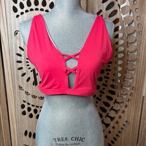 Frederick's of Hollywood Pink Bikini Top